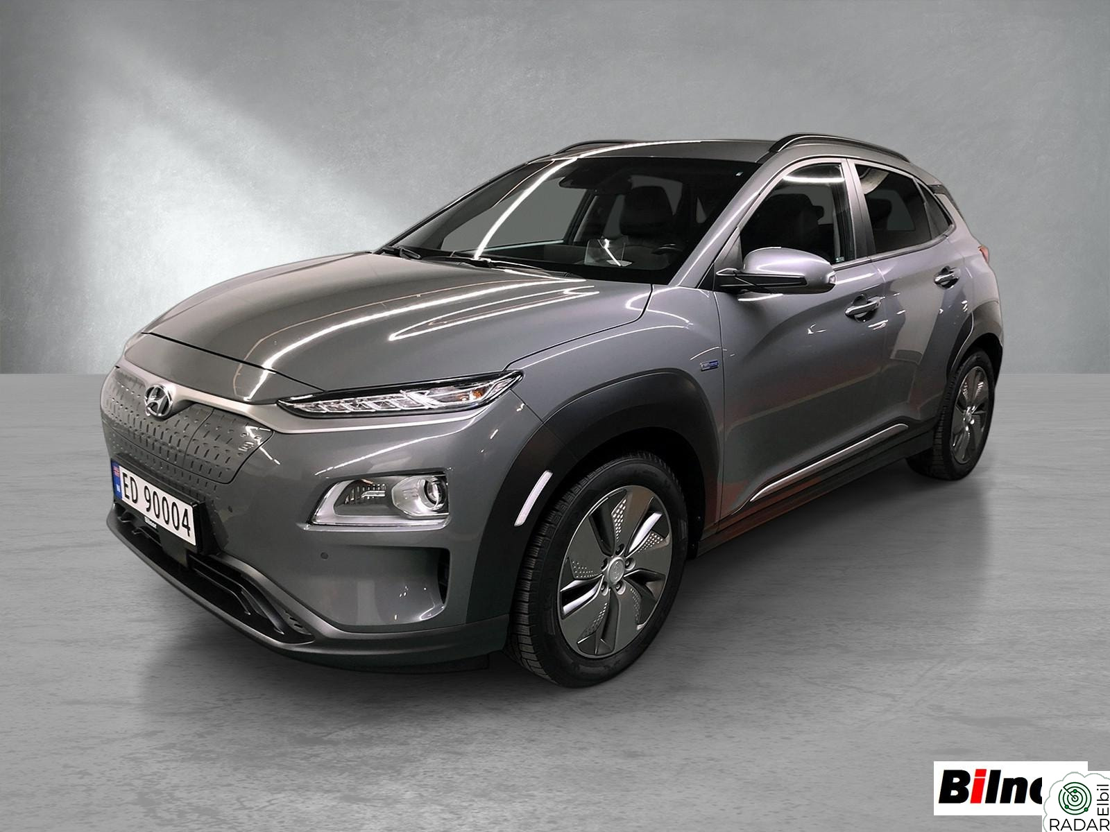 HYUNDAI Kona 64 KWh Premium // Skinn med Kjøling / HUD / Adp.cruise