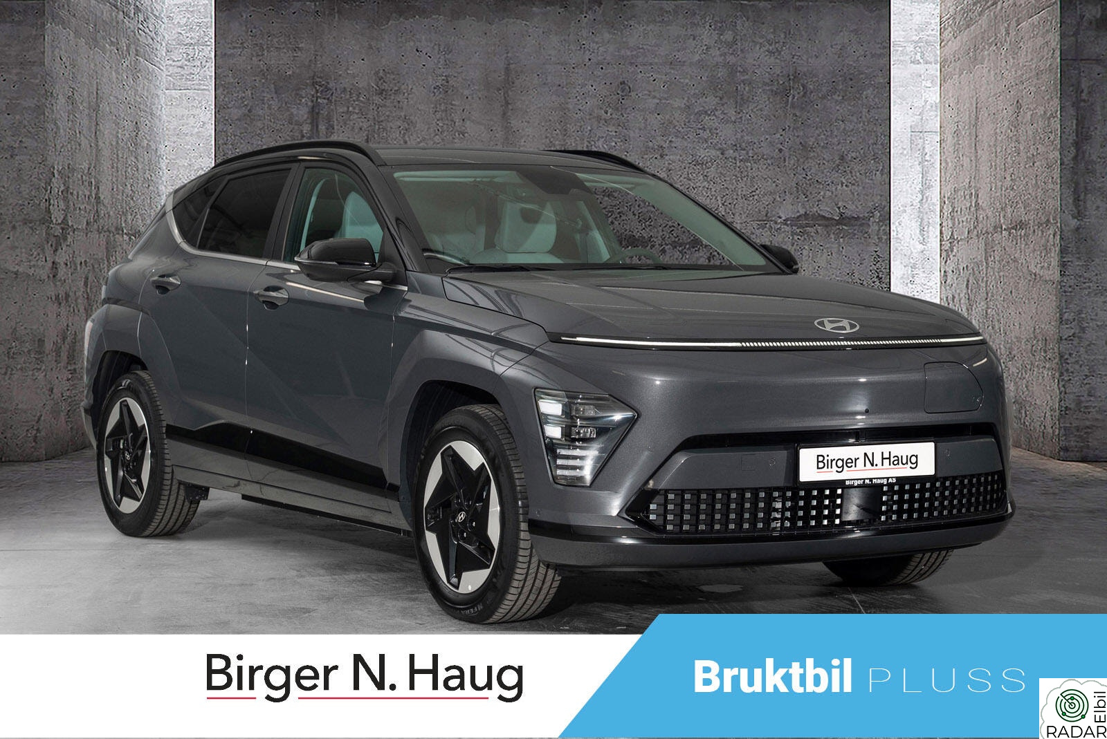 HYUNDAI KONA Premium LR SKINN//KAMERA//NAVIGASJON//2 SETT HJUL