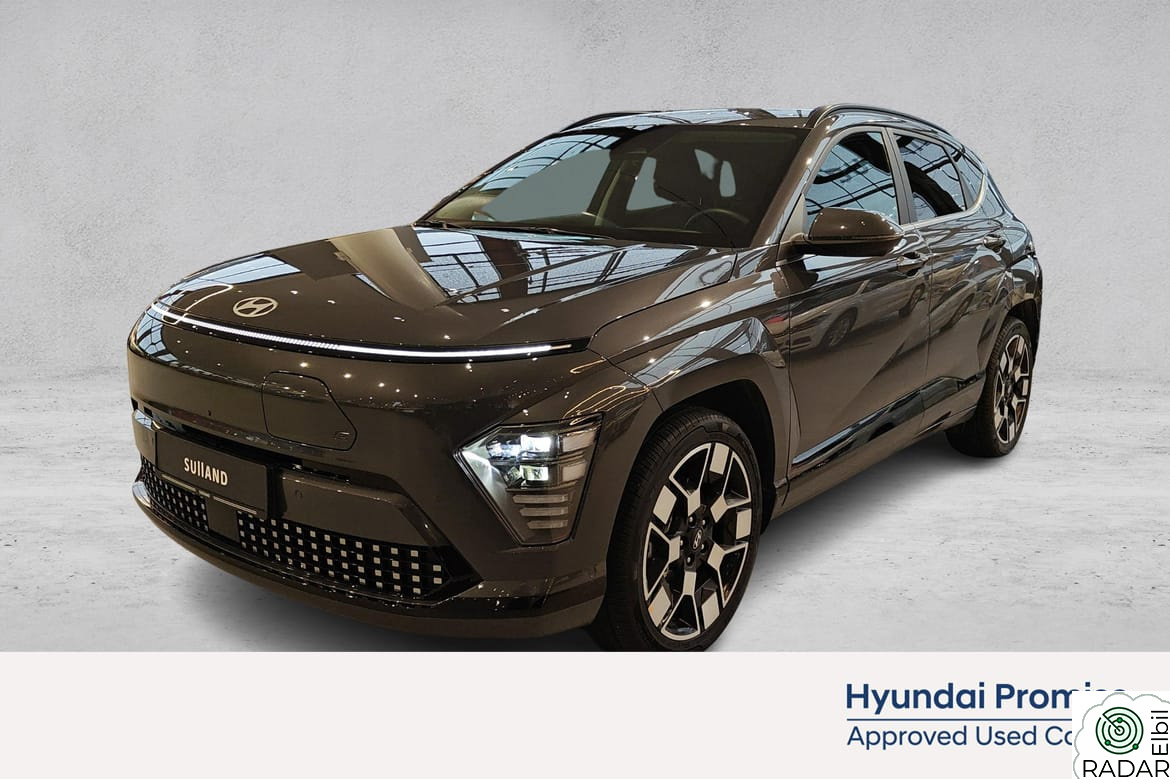 HYUNDAI KONA Premium I LongRange I 19"Hjul I Skinn I HeadUp I App