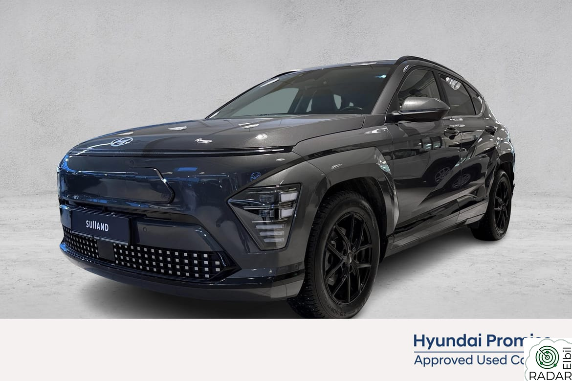 HYUNDAI KONA Long Range Premium | Ny service | Lav KM