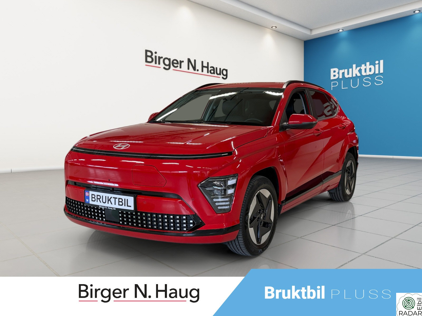 HYUNDAI KONA Premium LR RETT FRA SERVICE! VI KAN FINANSIERE