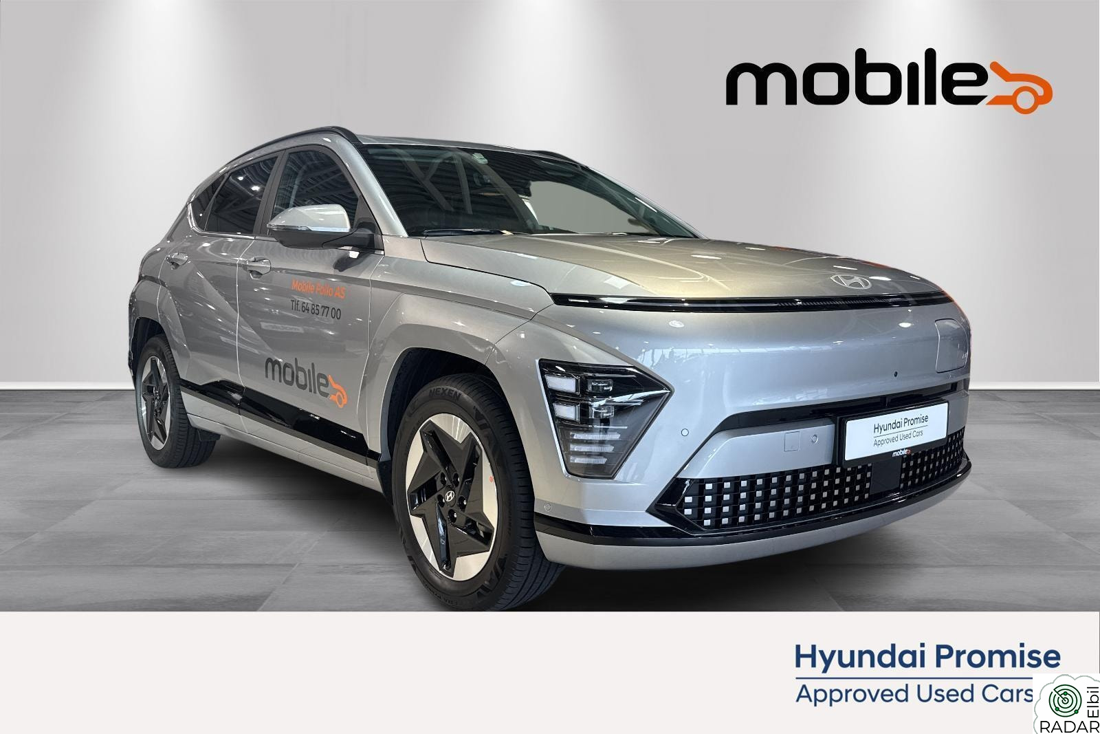 HYUNDAI KONA Premium LR med skinn, Norsk, Demobil,