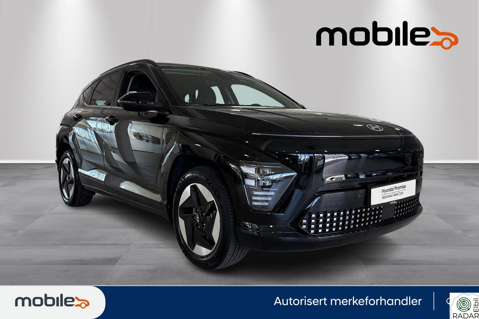 HYUNDAI KONA Premium Long Range med skinn  // Se garanti !  / Lav km