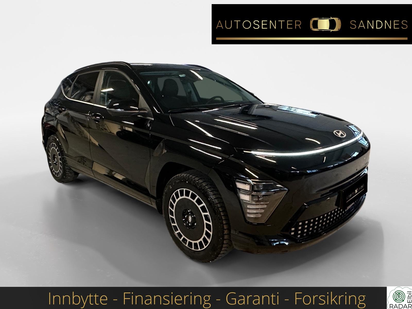 HYUNDAI KONA Premium LR/218hk/Skinn/514km/App/360° kamera+++