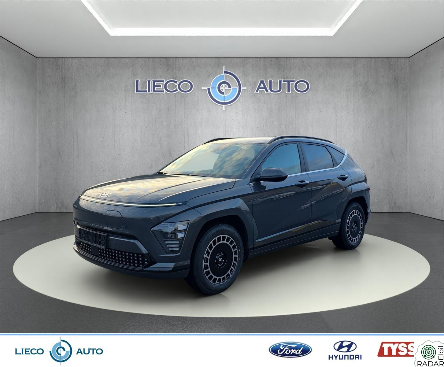 HYUNDAI KONA 67kWt 218HK Premium Skinn Hengerfeste