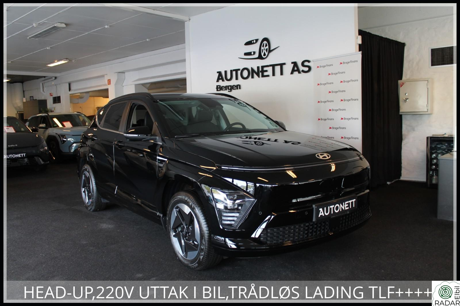 HYUNDAI KONA Long Range,Premium,Skinn,360Kamera,2 sett hjul+++++