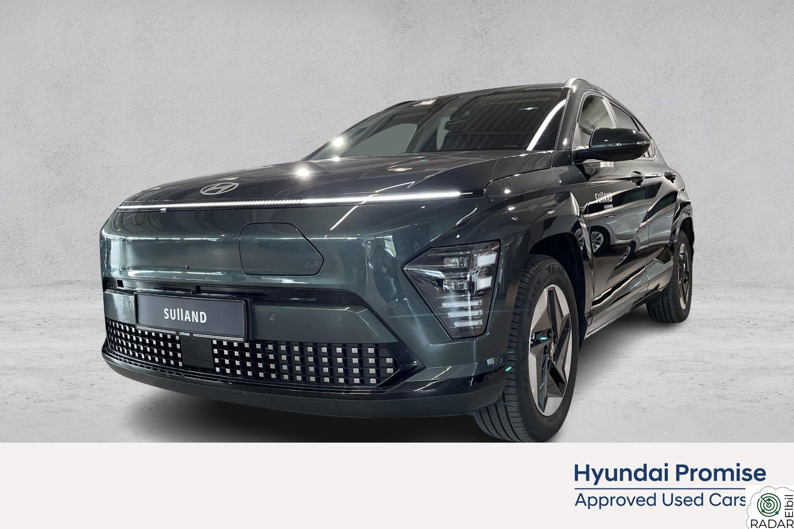HYUNDAI KONA LR Premium/506 km/Skinn/R.kamera/App/Demobil/S+V.hjul