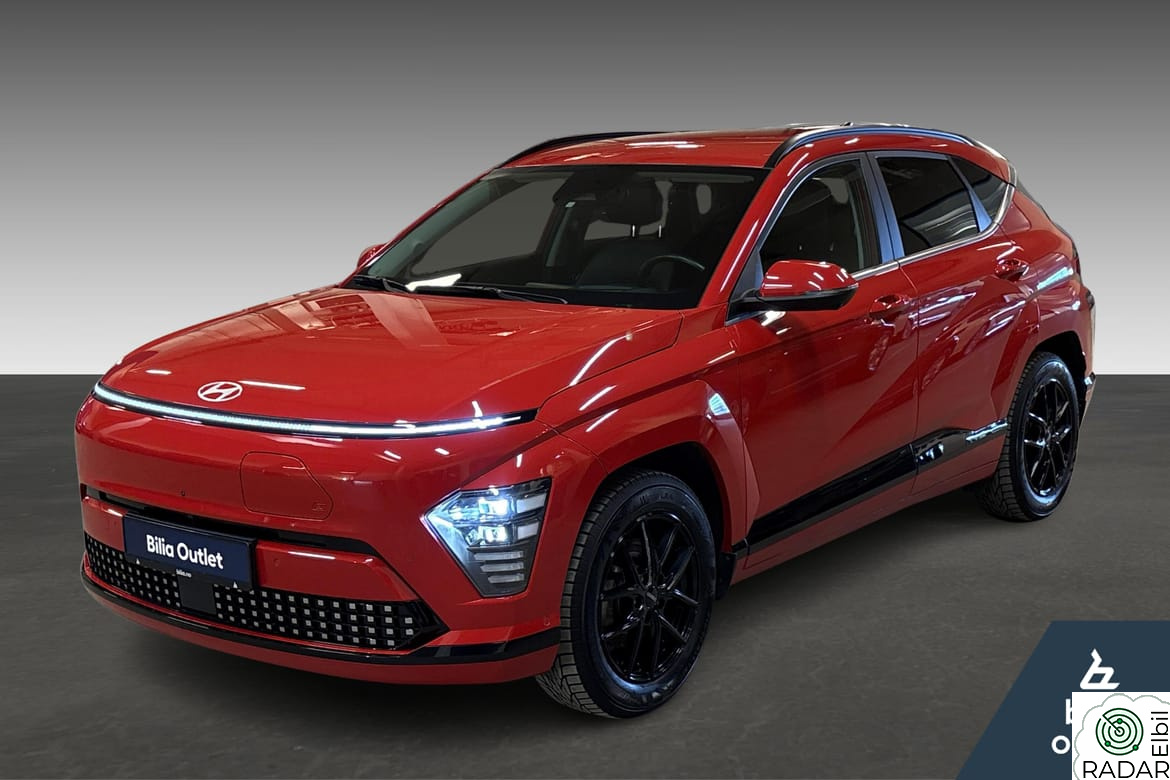 HYUNDAI KONA 65kWh PREMIUM –Long Range, 360°Kamera, Skinn, Norsk