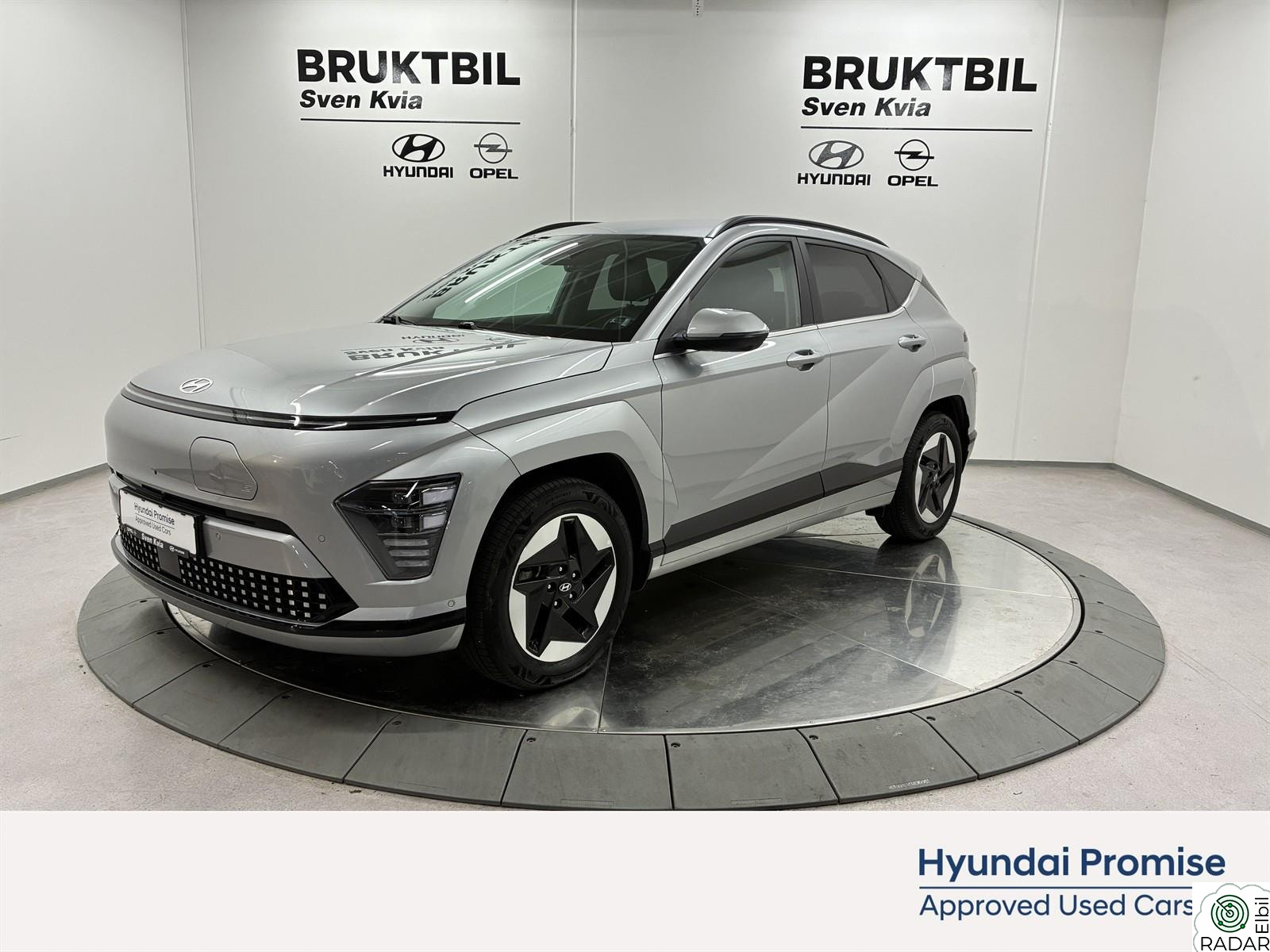 HYUNDAI KONA NORSK PREMIUM 65KWH ACC NAVI APP CARPLAY