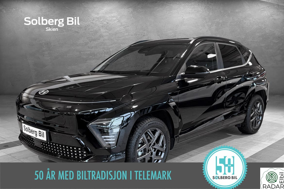 HYUNDAI KONA LR RWD/ BOSE/ 360.K/ NORSK.BIL/ VENTILERTE.SETER