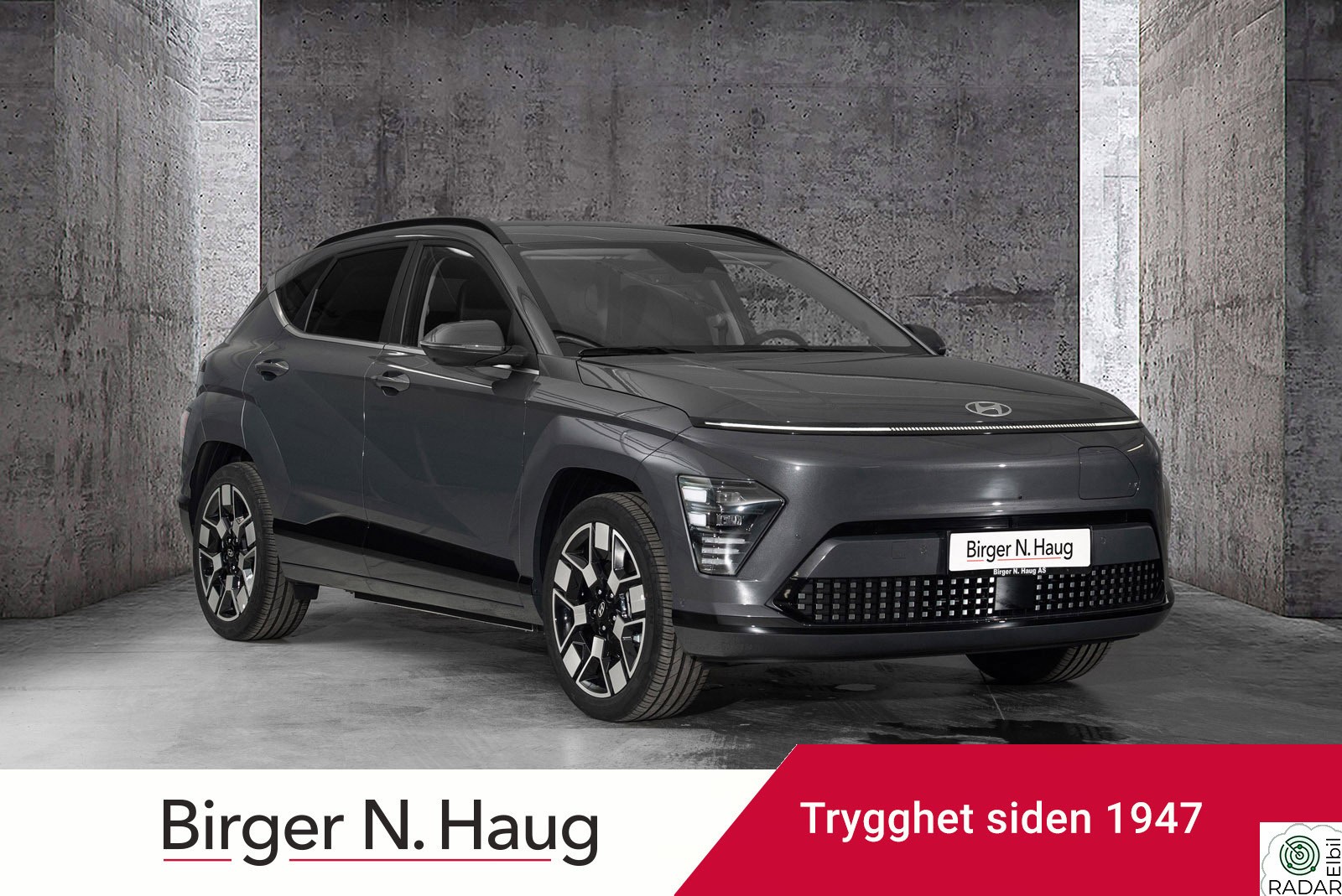 HYUNDAI KONA Premium LR TOPPUTSTYRT/RASK LEVERING/INNBYTTE/S+V