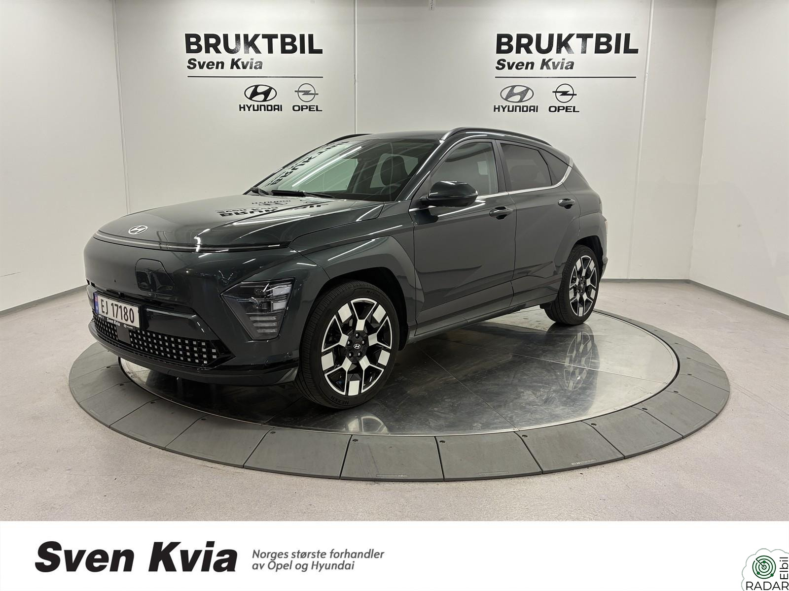HYUNDAI KONA NORSK PREMIUM 19" 65KWH 218HK ACC HUD 360-KAMERA CARPLA