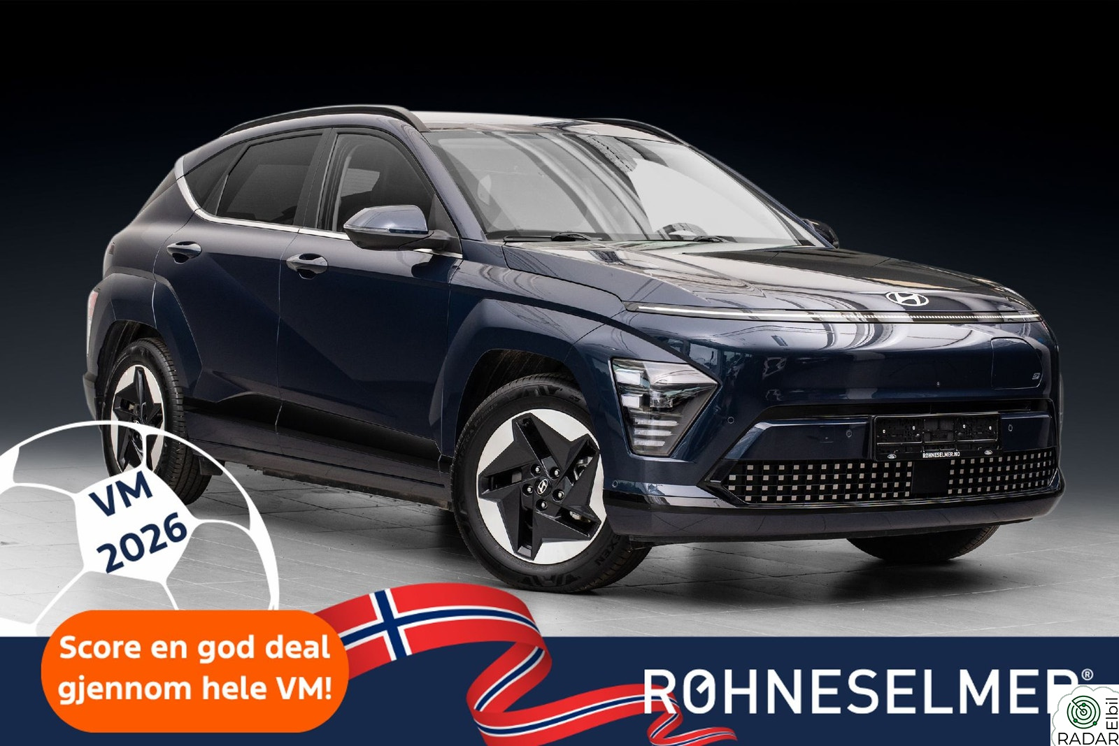 HYUNDAI KONA TOPPMODELL//506 km WLTP//NY I NORGE