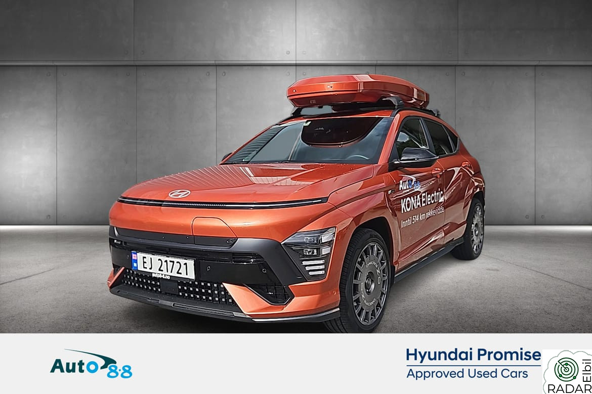 HYUNDAI KONA Long Range. N-line. Skinn, Bose,