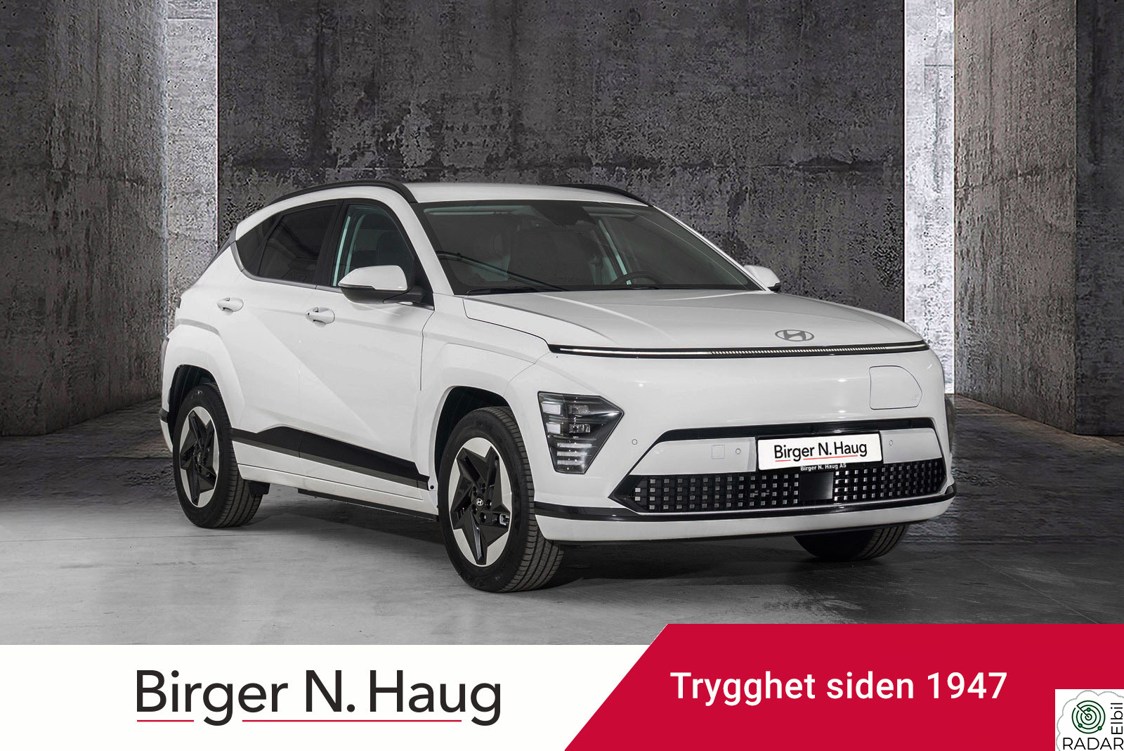 HYUNDAI KONA LR 514km / Tilnærmet strøken / Utstyrsbombe / App +++++