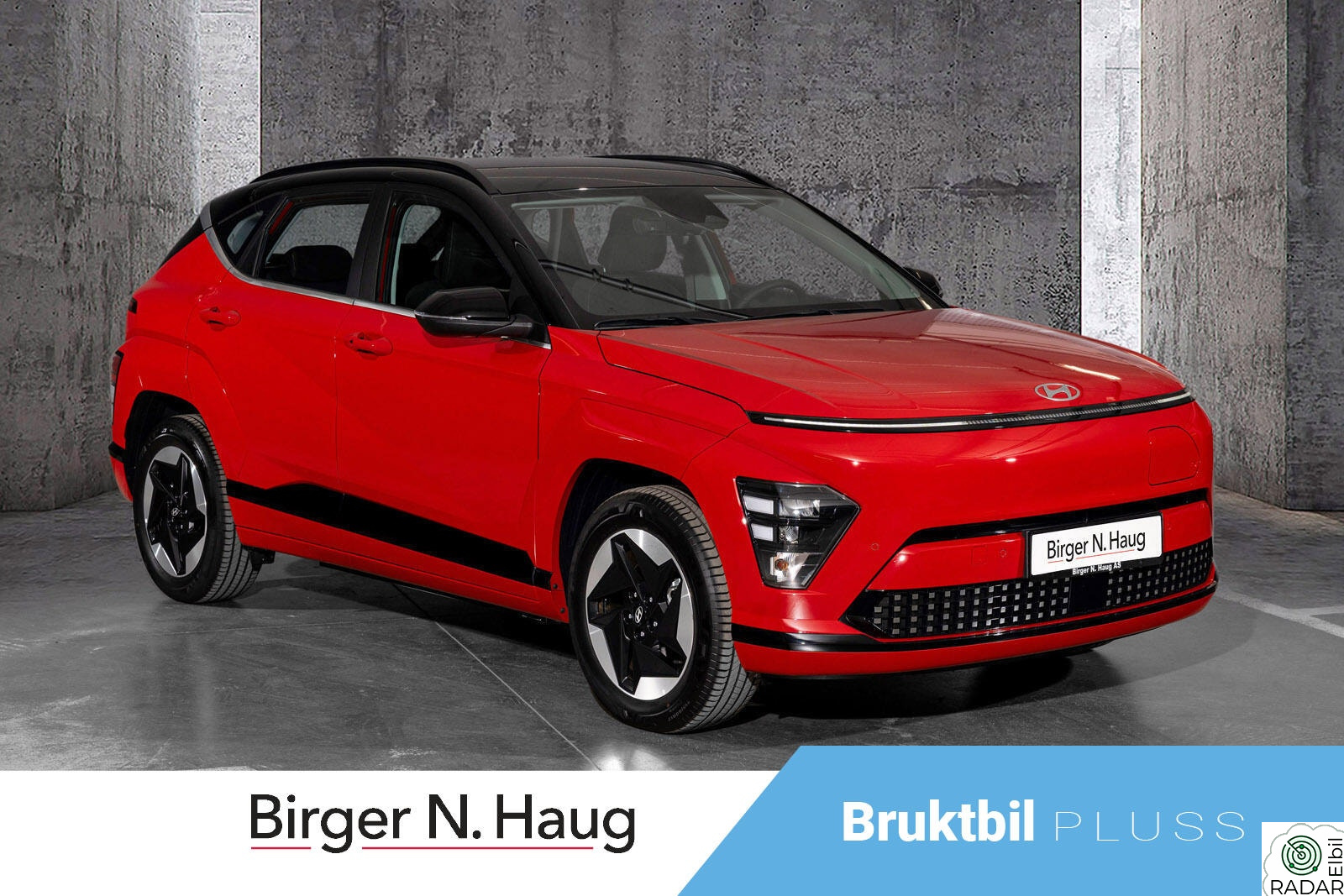 HYUNDAI KONA LR 512KM REKKEVIDDE/STOFFSETER