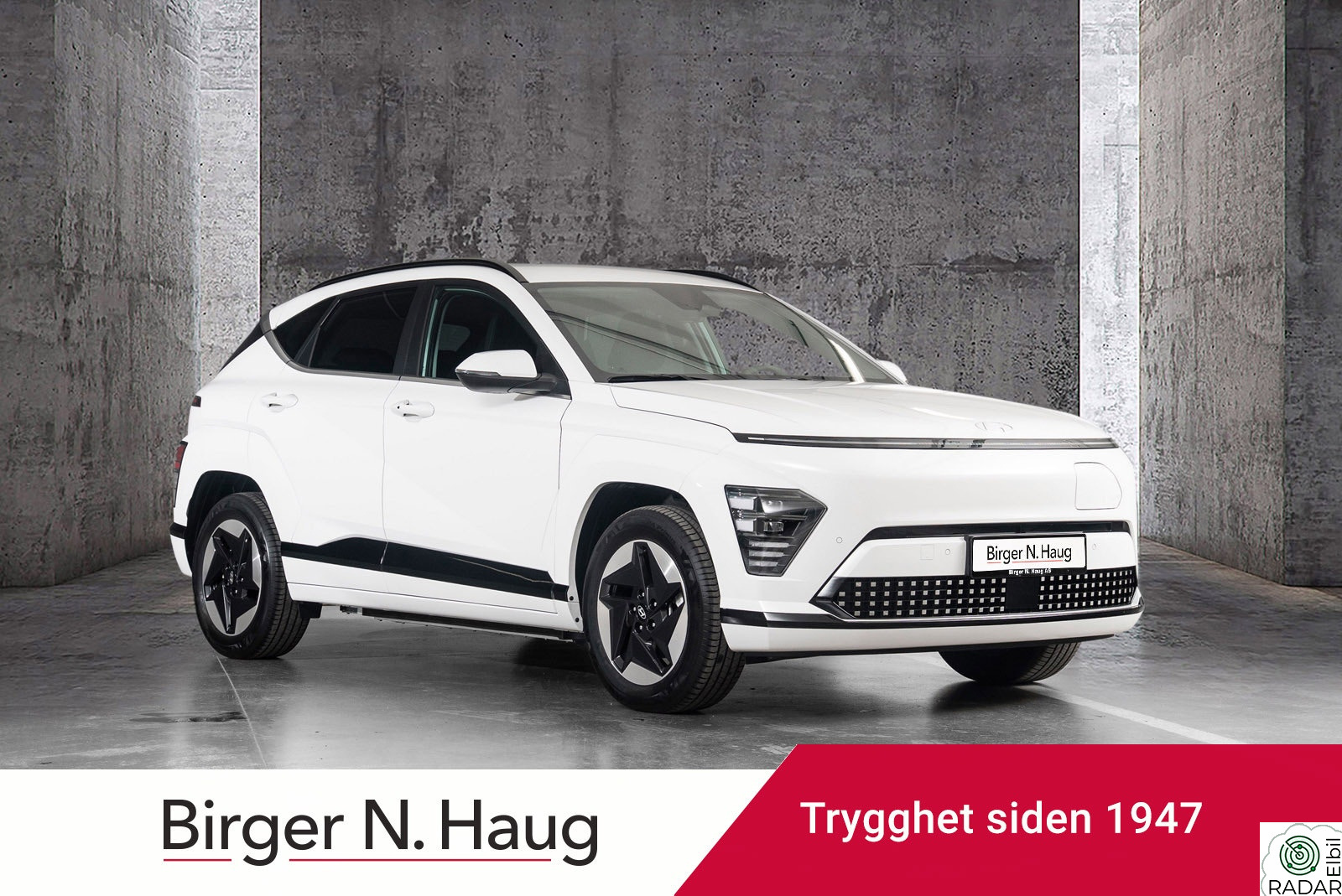 HYUNDAI KONA LR SOM NY | RASK LEVERING | RYGGEKAM/APP
