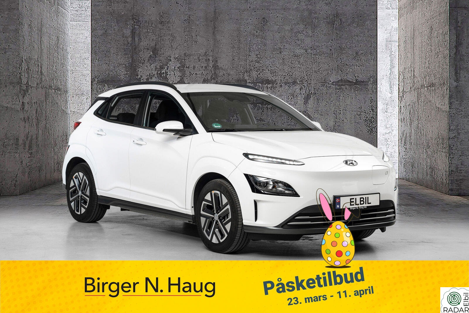 HYUNDAI Kona Advanced LR LAV KM! REKKEVIDDEKONGEN! WLTP 484 KM!!