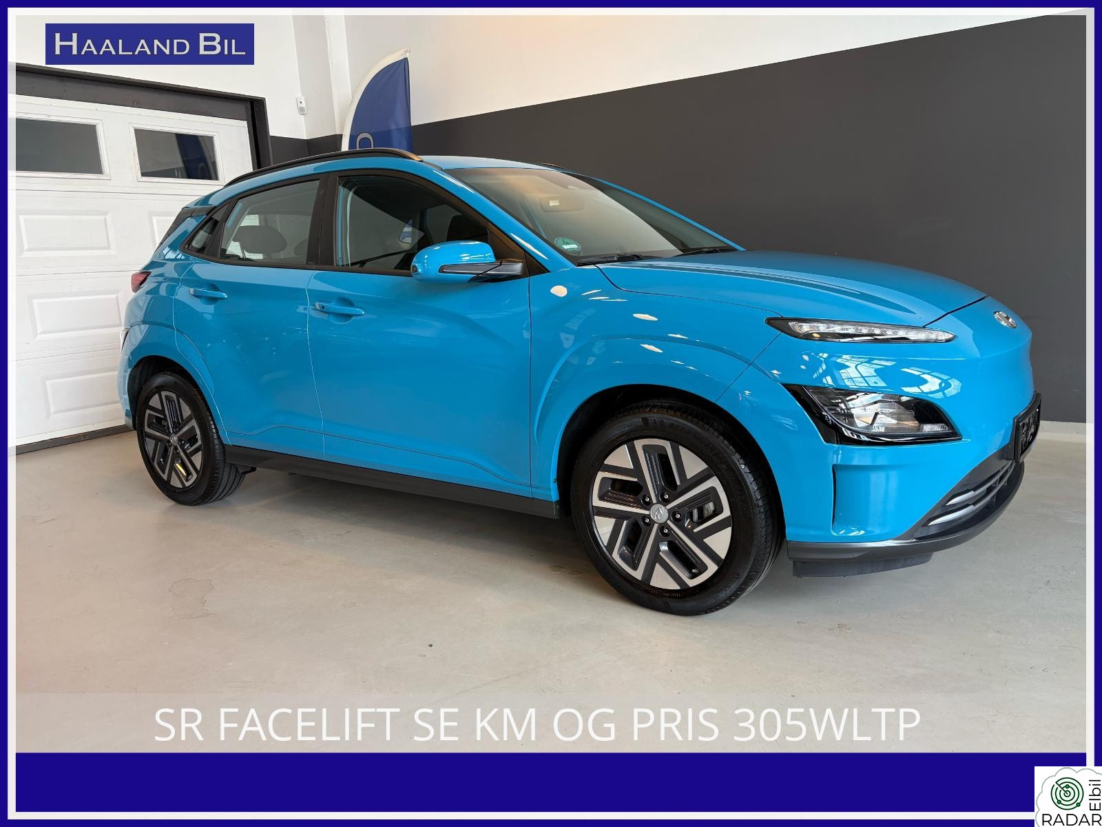 HYUNDAI Kona SR FACELIFT SE KM OG PRIS 305WLTP S+V-DEKK