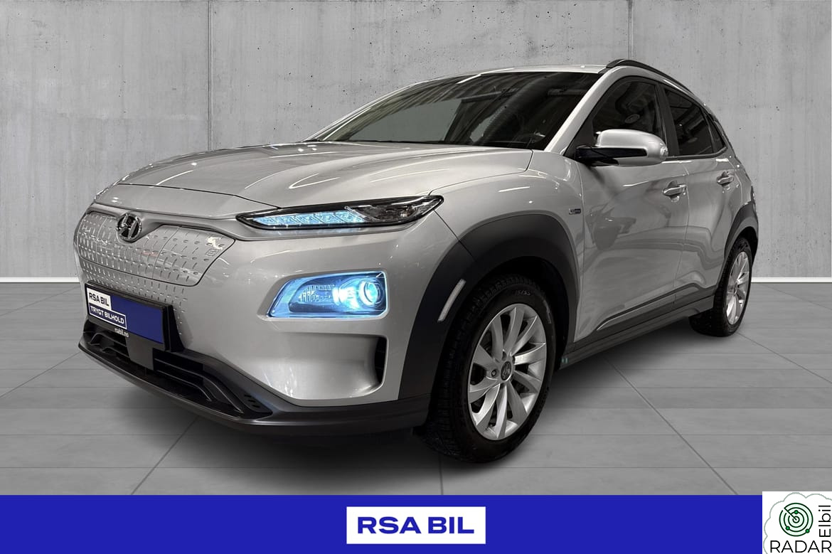 HYUNDAI Kona 64kwh Hengerfeste ACC Krell Filholder Ryggekam+++