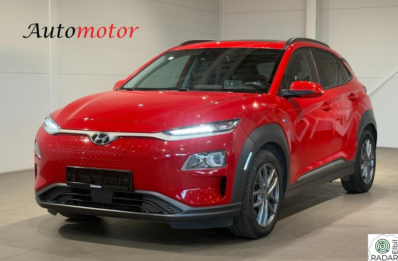 HYUNDAI Kona 64KWh 484KM /Navi/CC/DAB/HUD/R.Kamera/Soltak/1 Eier