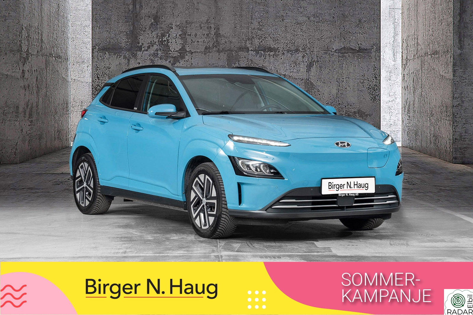 HYUNDAI Kona Life SOMMERKAMPANJE: 1 ÅR EKSTRA GARANTI !!