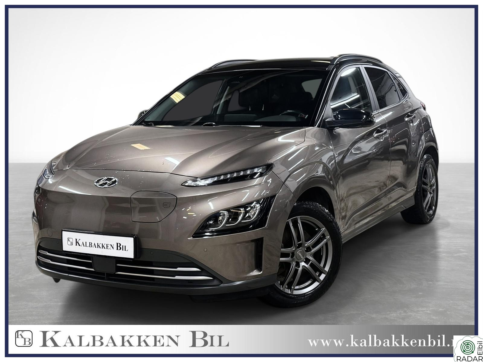HYUNDAI Kona 64Kwt/Long-Range/Premium/Skinn/Rygge-Kamera/Ratt-varme+