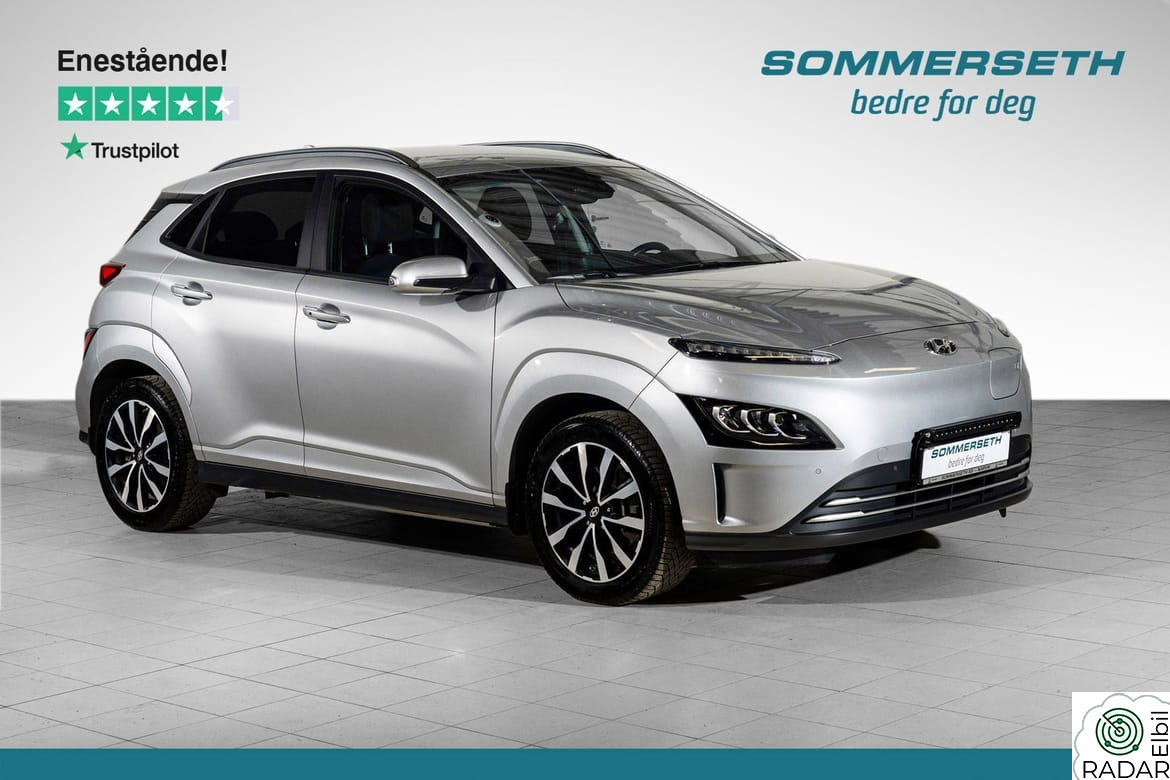 HYUNDAI Kona Ekstralys/ LAV km/ 1 Eier