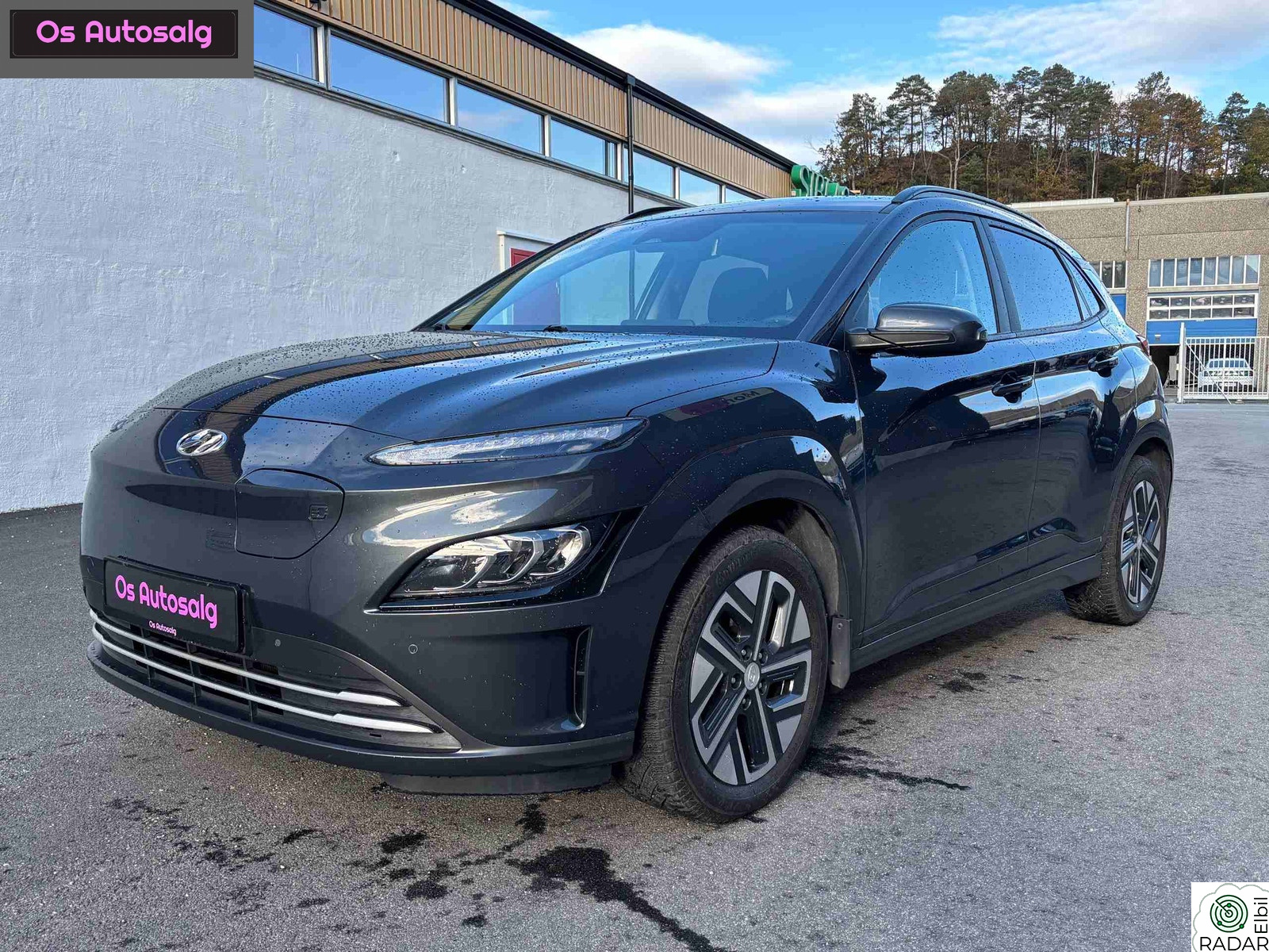HYUNDAI Kona Electric Trend SR, lav km, NAVI, ryggekamera