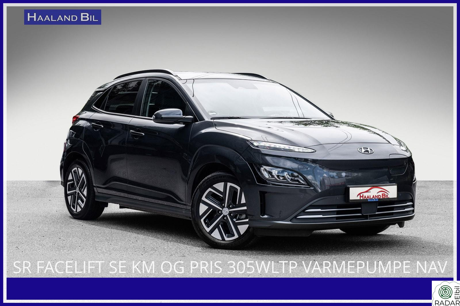 HYUNDAI Kona SR FACELIFT SE KM OG PRIS 305WLTP VARMEPUMPE NAVI