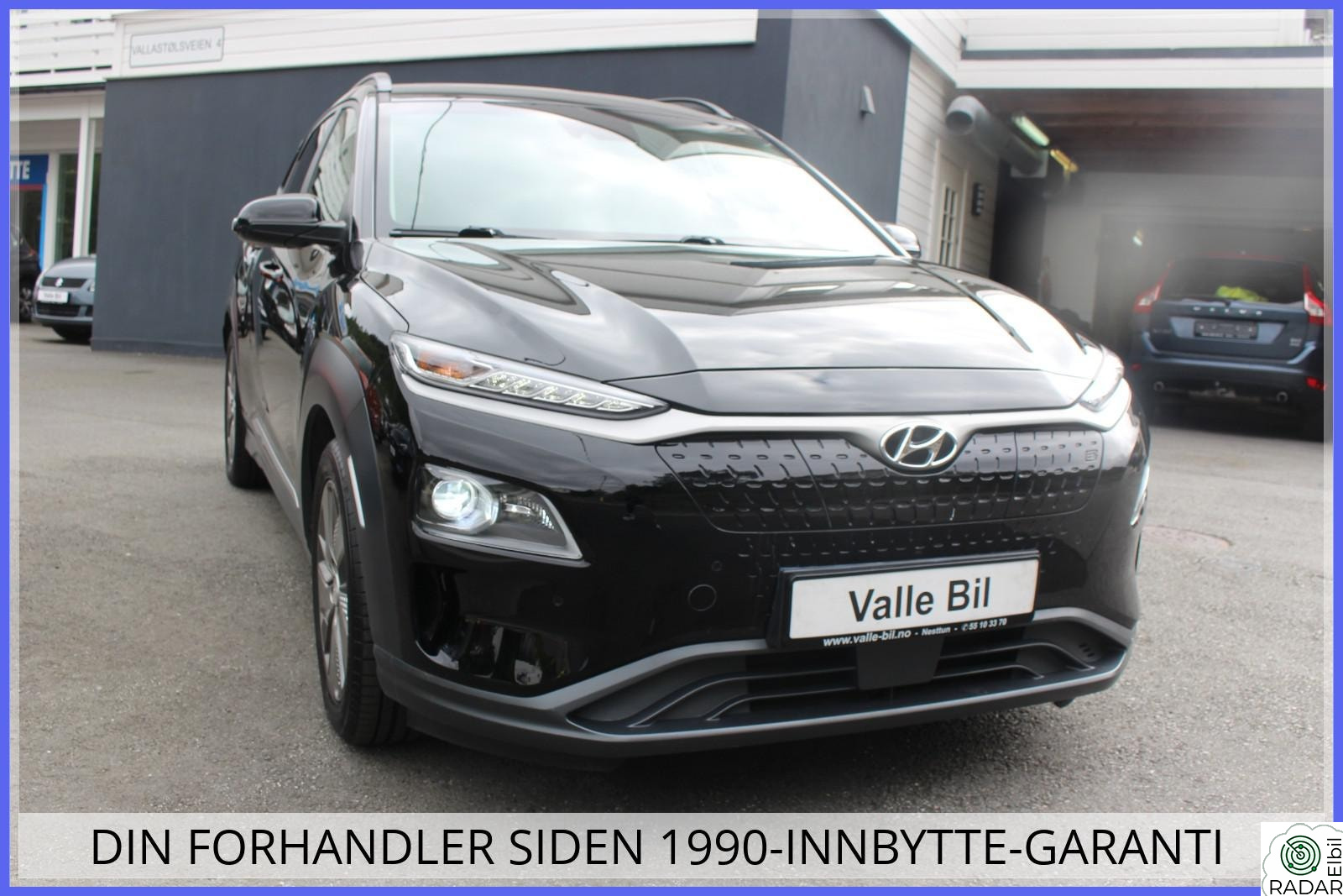 HYUNDAI Kona 484WLTP/1 EIER/Skinn/Navi/Kamera/ACC/SOL/1 Års Garanti