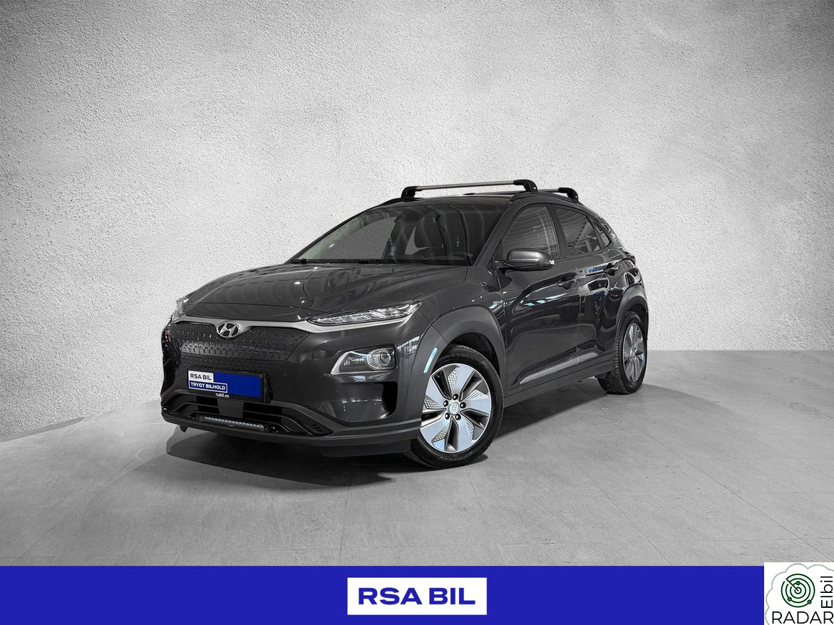 HYUNDAI Kona Premium 64 kWh, 484km, Hengerfeste, Ekstralys!