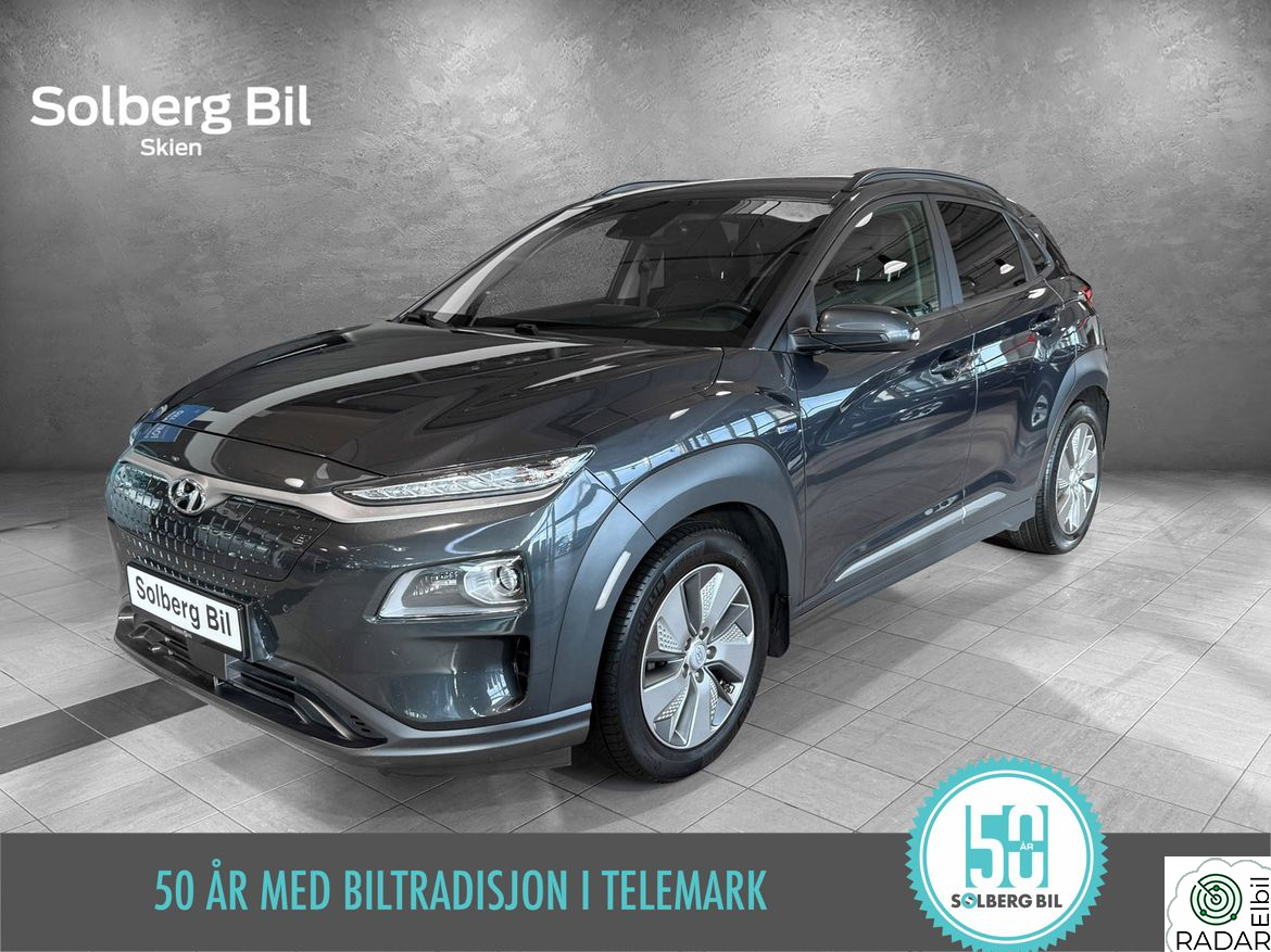 HYUNDAI Kona LR Premium 2 ÅR GARANTI/HENGER.F/KRELL.LYD/SKINN