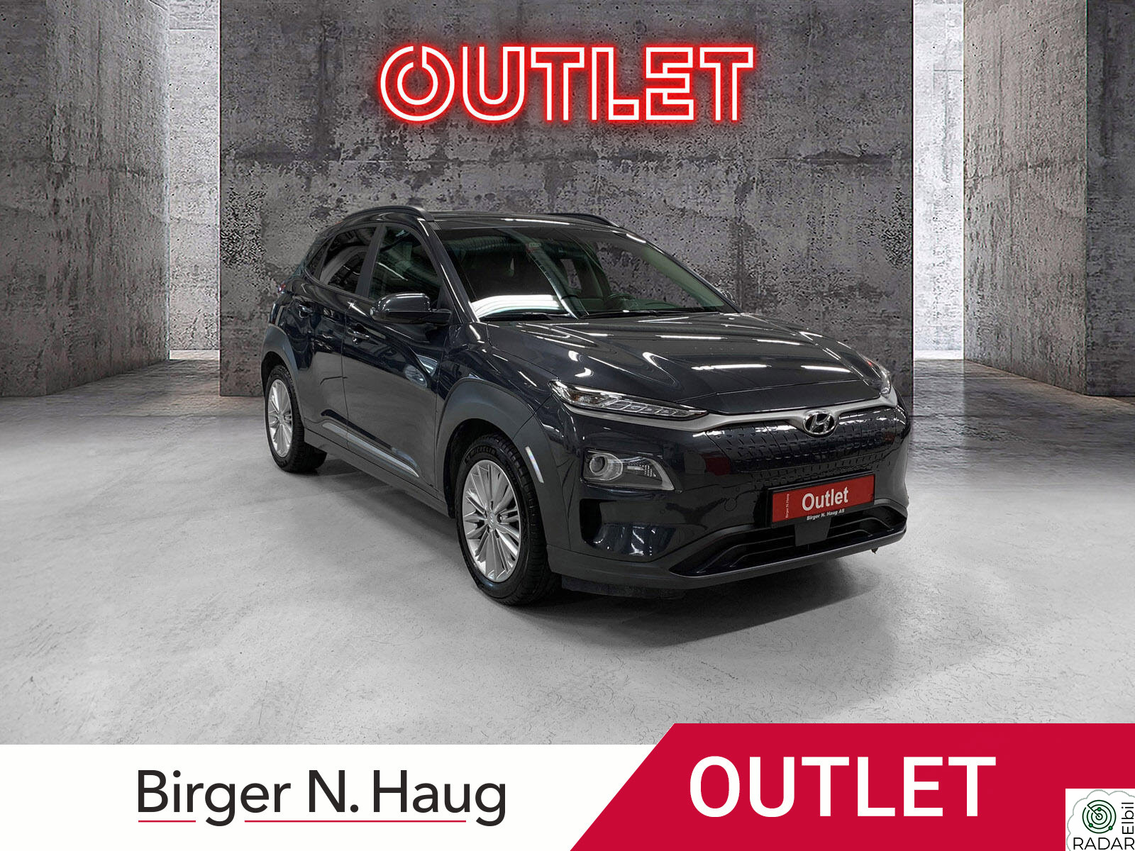 HYUNDAI Kona Premium OUTLET/APPSTYRING/CCS-HURTIGLADER/VARMEPUMPE+++