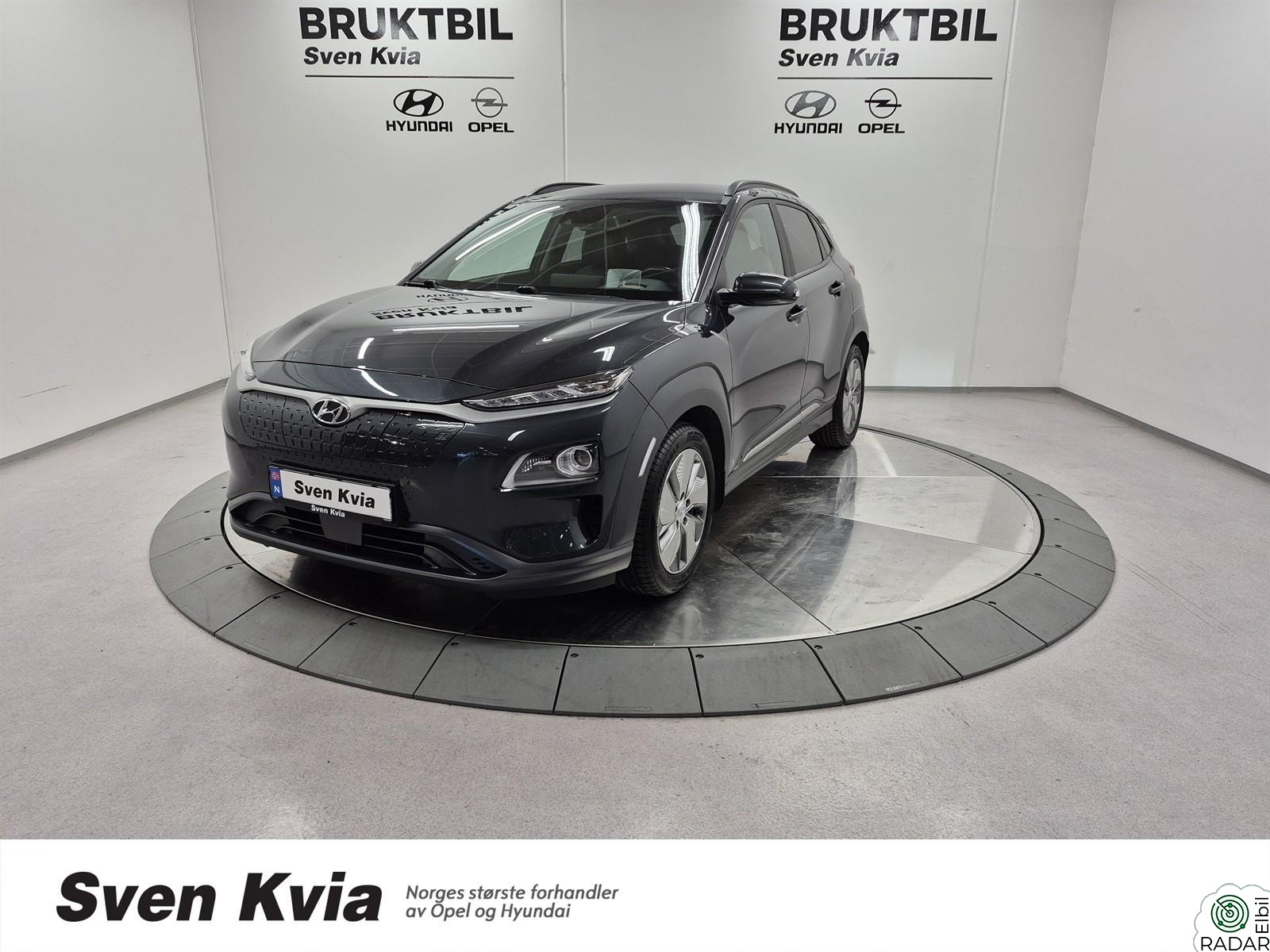HYUNDAI Kona NORSK PREMIUM SKINN 64KWT ACC SENSOR HUD CARPLAY