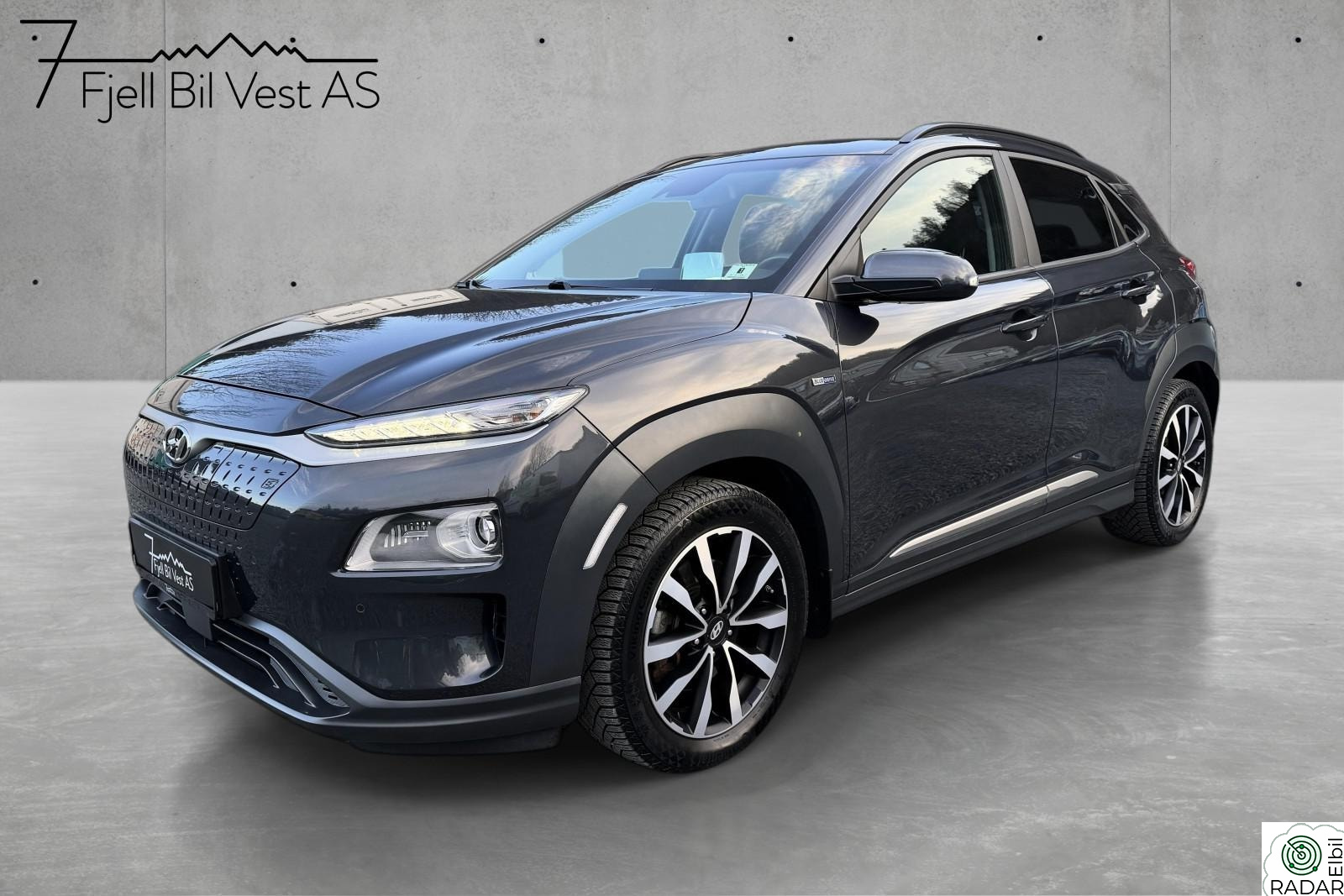 HYUNDAI Kona 64kWh 484KM Premium Skinn HUD ACC Krell Garanti S+V