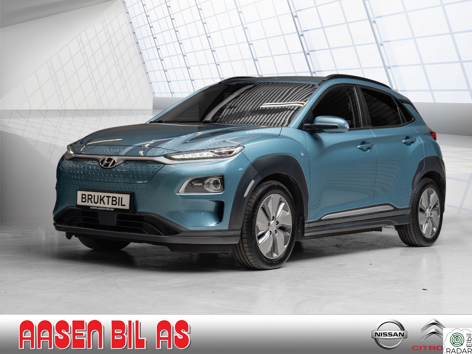 HYUNDAI Kona Premium praktisk bil m/ny service, nye v.dekk+garanti