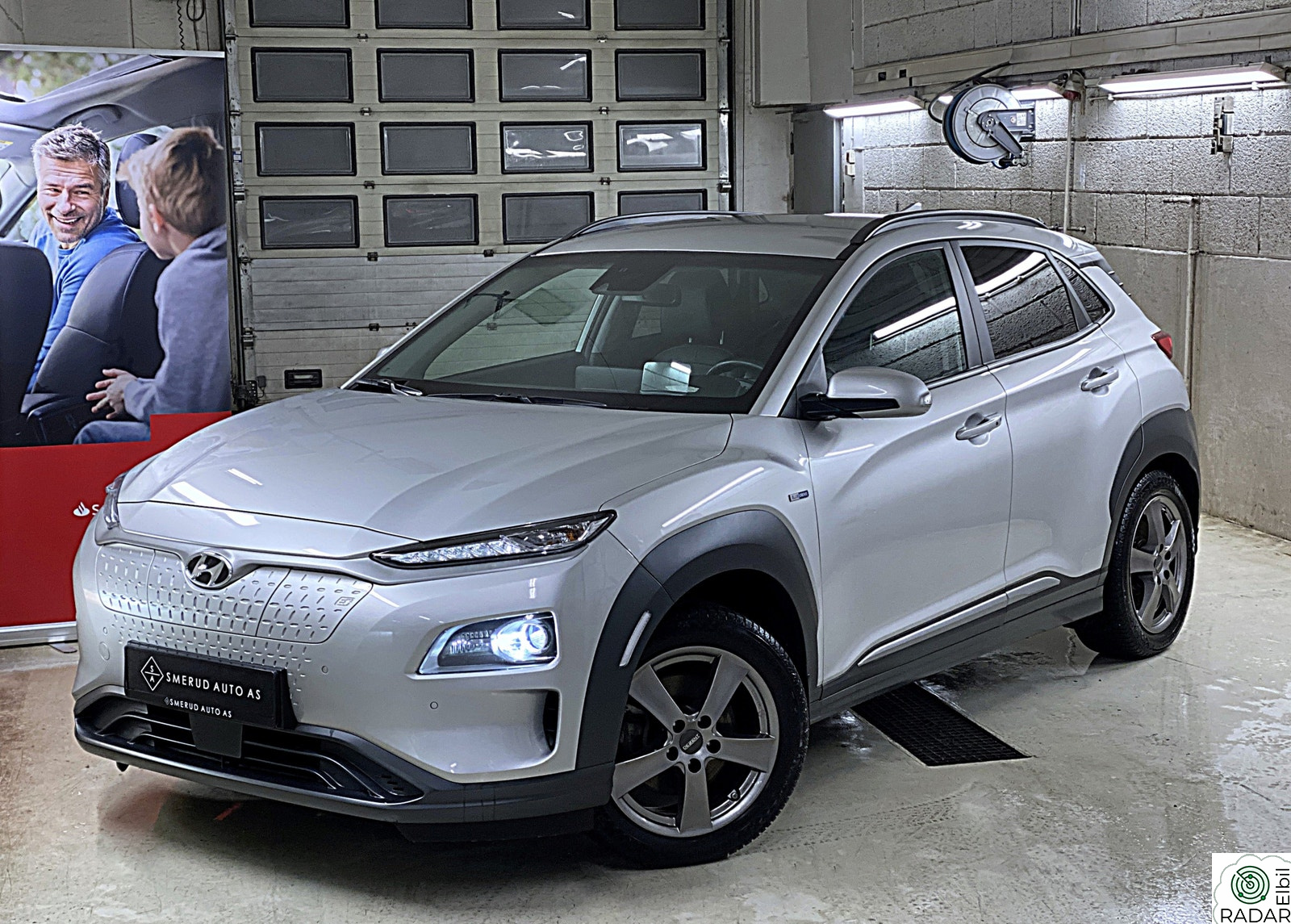 HYUNDAI Kona Long Range | Premium | Norsk | Krell | Hud | Skinn