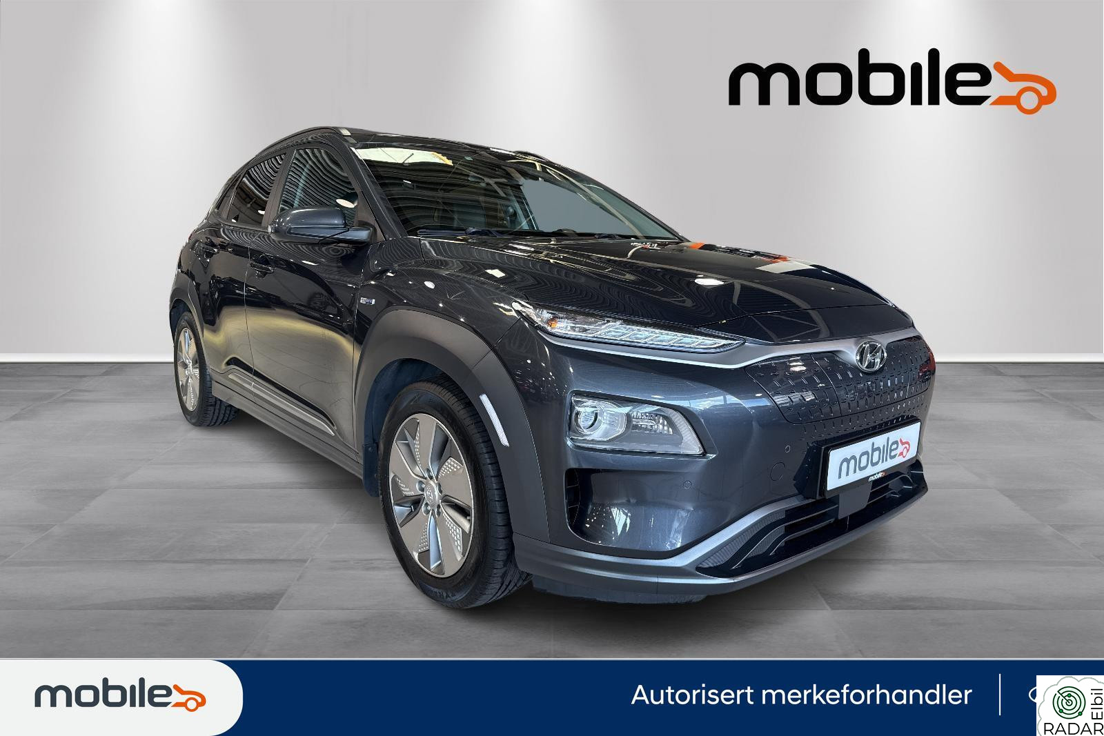 HYUNDAI Kona Premium med skinn, Norsk, Ny service,
