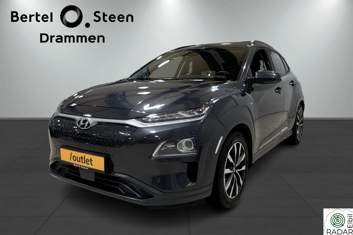 HYUNDAI Kona 64kwh LR Premium 484km WLTP/ ACC/ Navi/ Varme i ratt