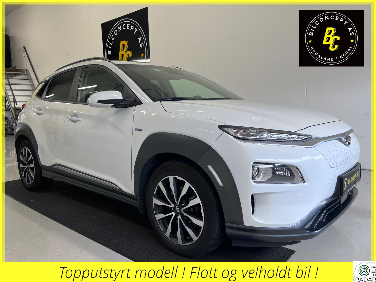 HYUNDAI Kona 64Kwh 484KM Premium /Soltak/El.seter/Skinn/Adp.cruise++