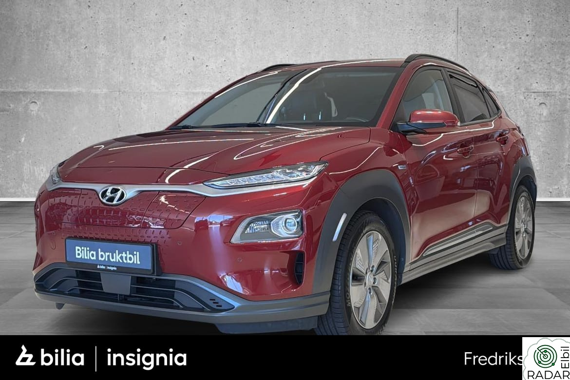 HYUNDAI Kona Long Range/64kWh/Varmepumpe/HUD/R.kamera/ACC/+++