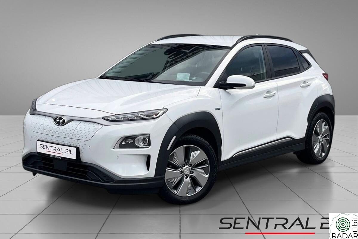 HYUNDAI Kona 64KWH/PREMIUM/SKINN/VARMEPUMPE/HEAD-UP/KAMERA/ACC/DAB++