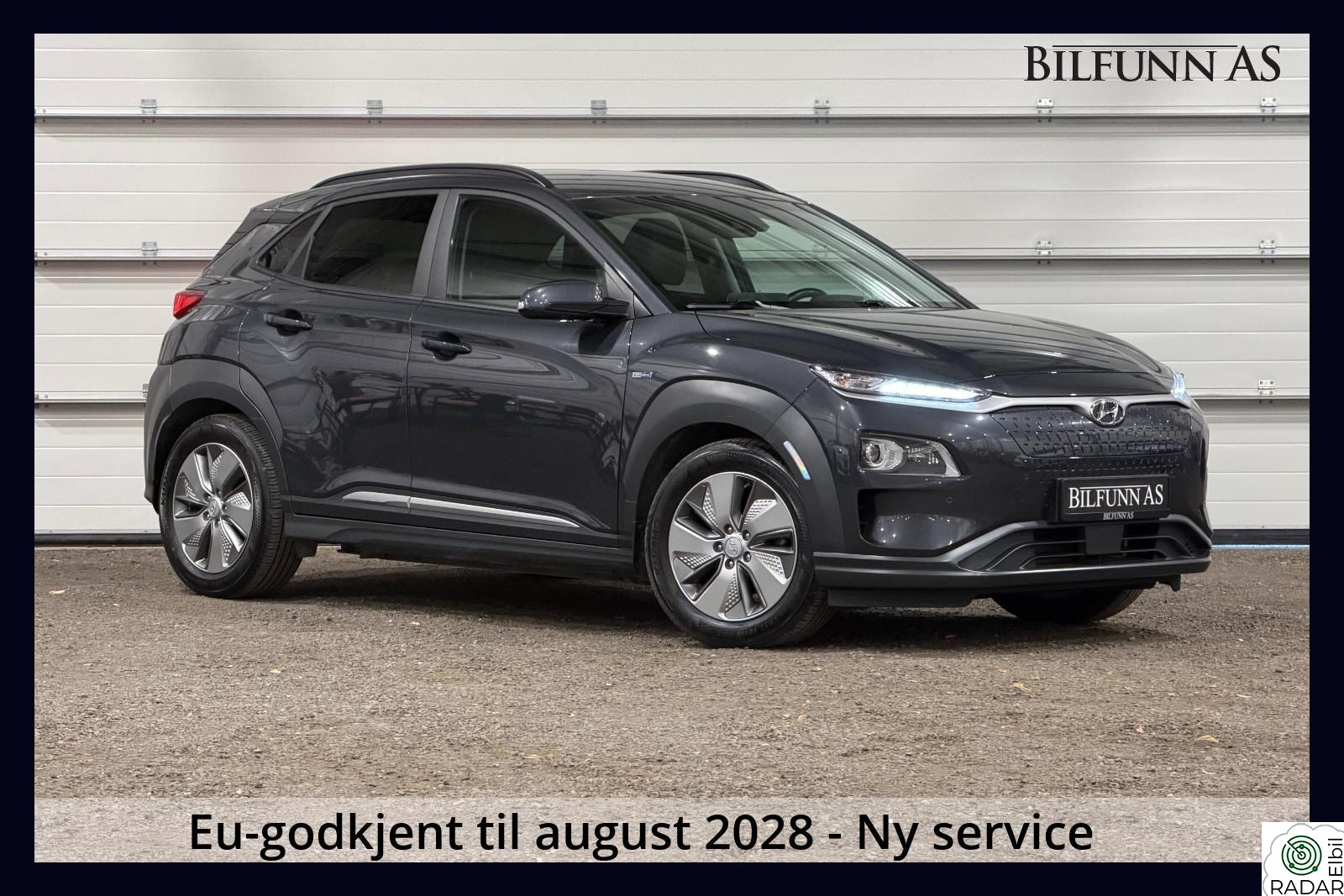 HYUNDAI Kona Premium 64kWh, 484km, 1 Eier, Batt.95%, ACC, HUD, Krell