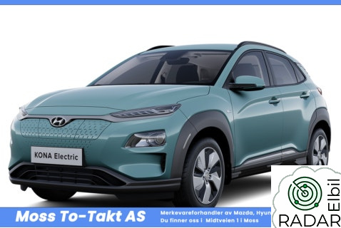 HYUNDAI Kona Premium Skinn Longe Range IKKE IMPORT
