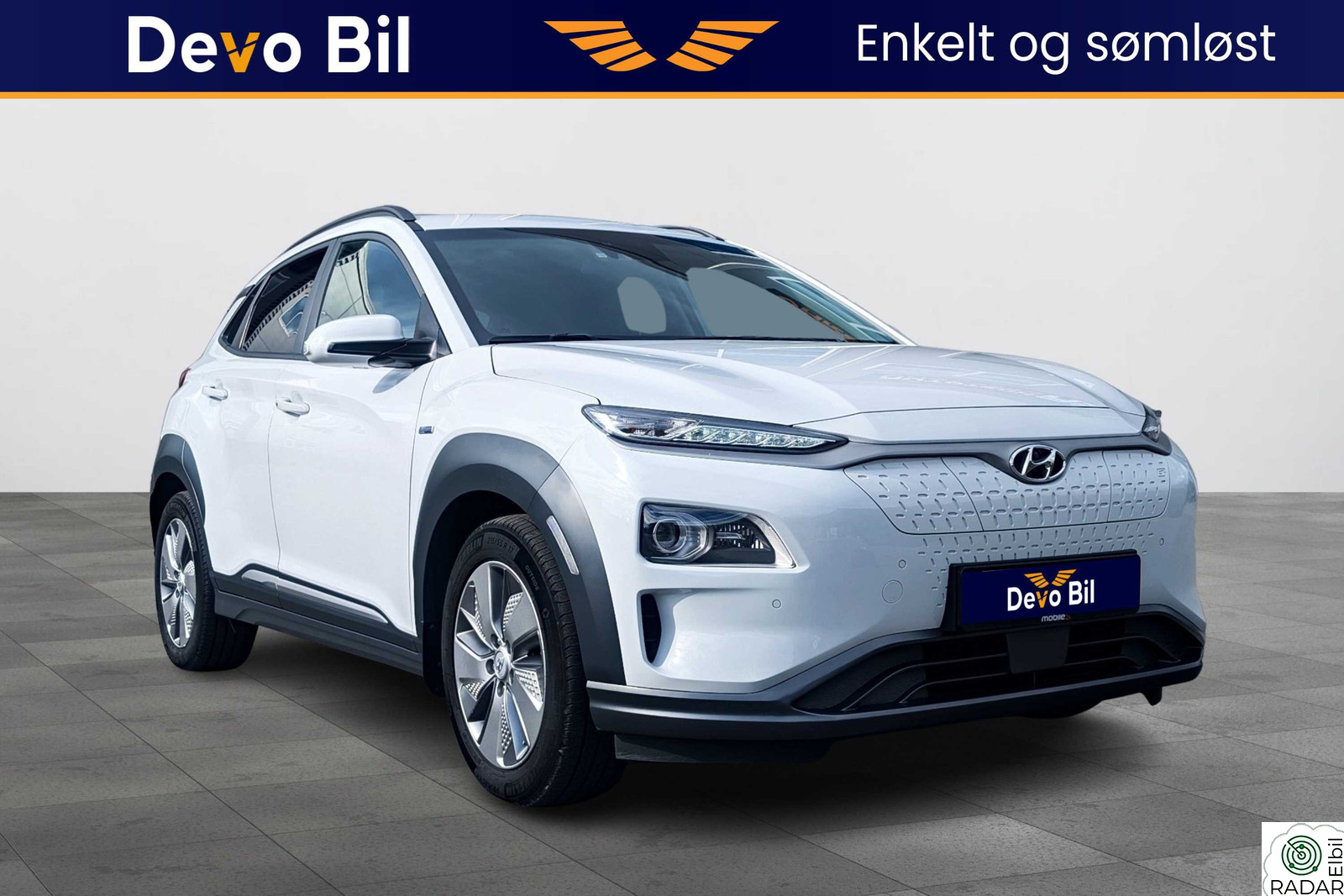 HYUNDAI Kona 64kwh/ Premium/ 484 km/ ACC/ Kamera/ Skinn/ HUD