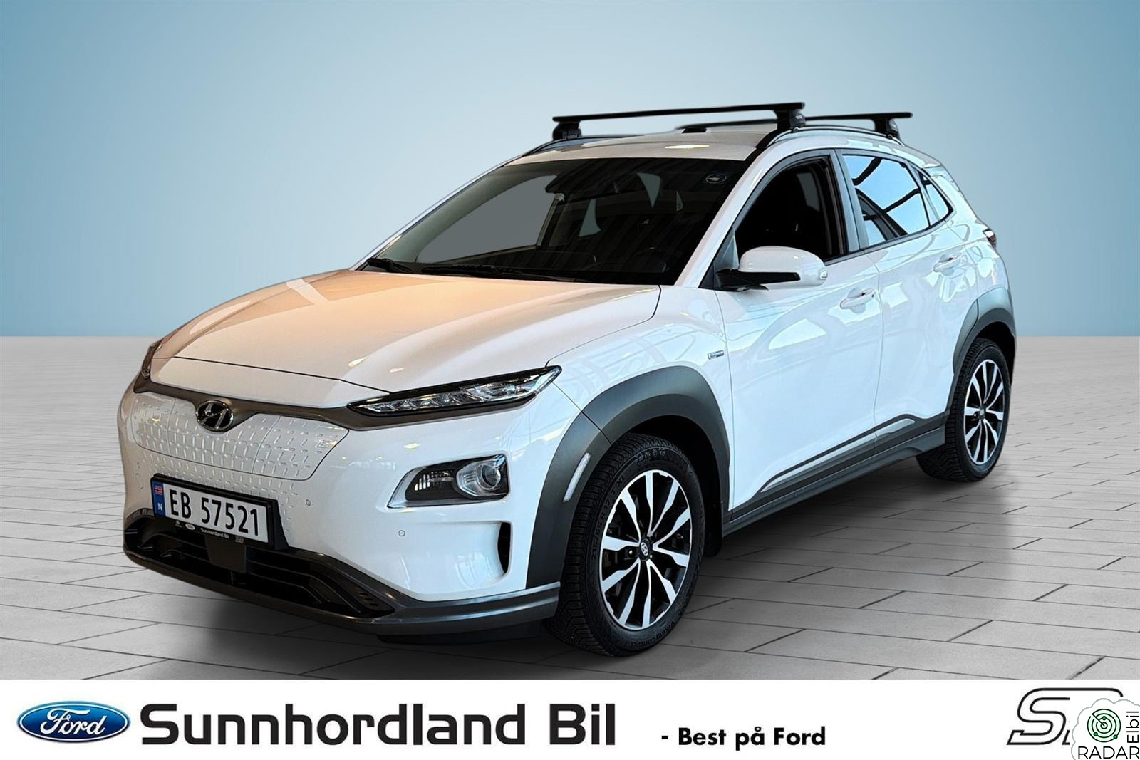 HYUNDAI Kona Rekkevidde 484 km. Ryggekamera