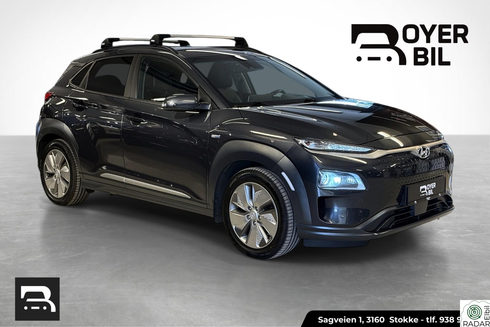 HYUNDAI Kona LR Premium Acc H.Feste Skinn 484km Krell HUD R.kam Navi