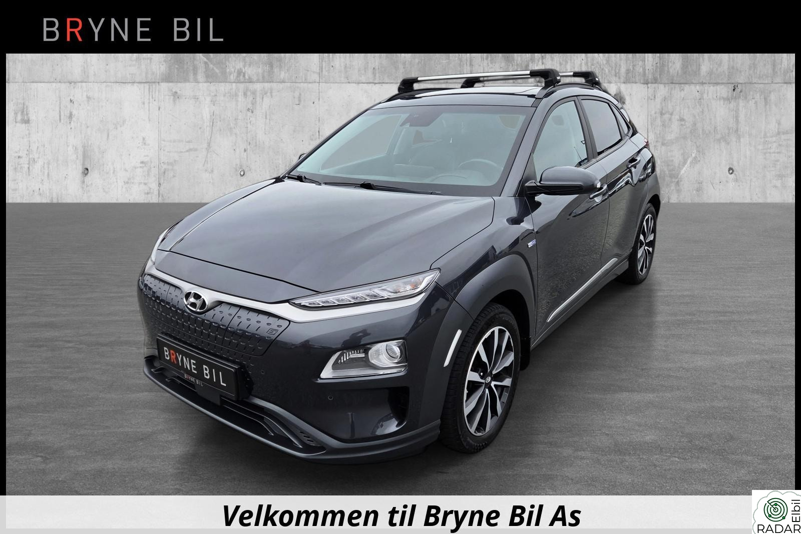 HYUNDAI Kona Premium / Skinn / 484 km wltp / KRELL stereo / Ny EU