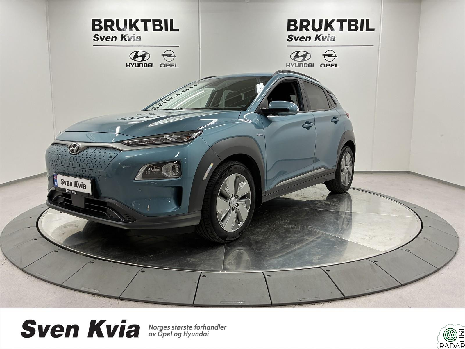 HYUNDAI Kona NORSK PREMIUM 64KWT ACC CARPLAY KAMERA NAVI